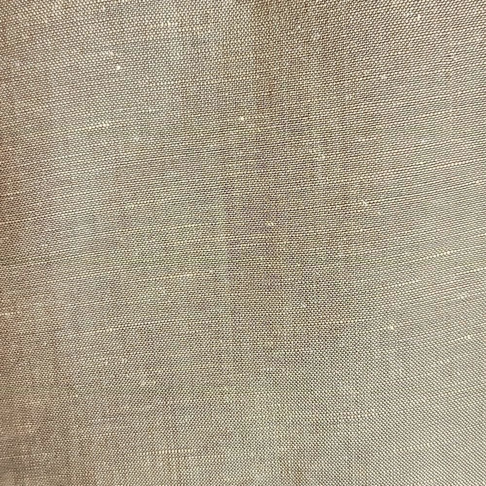 Norton McNaughton-Linen/Rayon tan colored shirt with 3/4 sleeves. L. NWT. - Picture 10 of 12